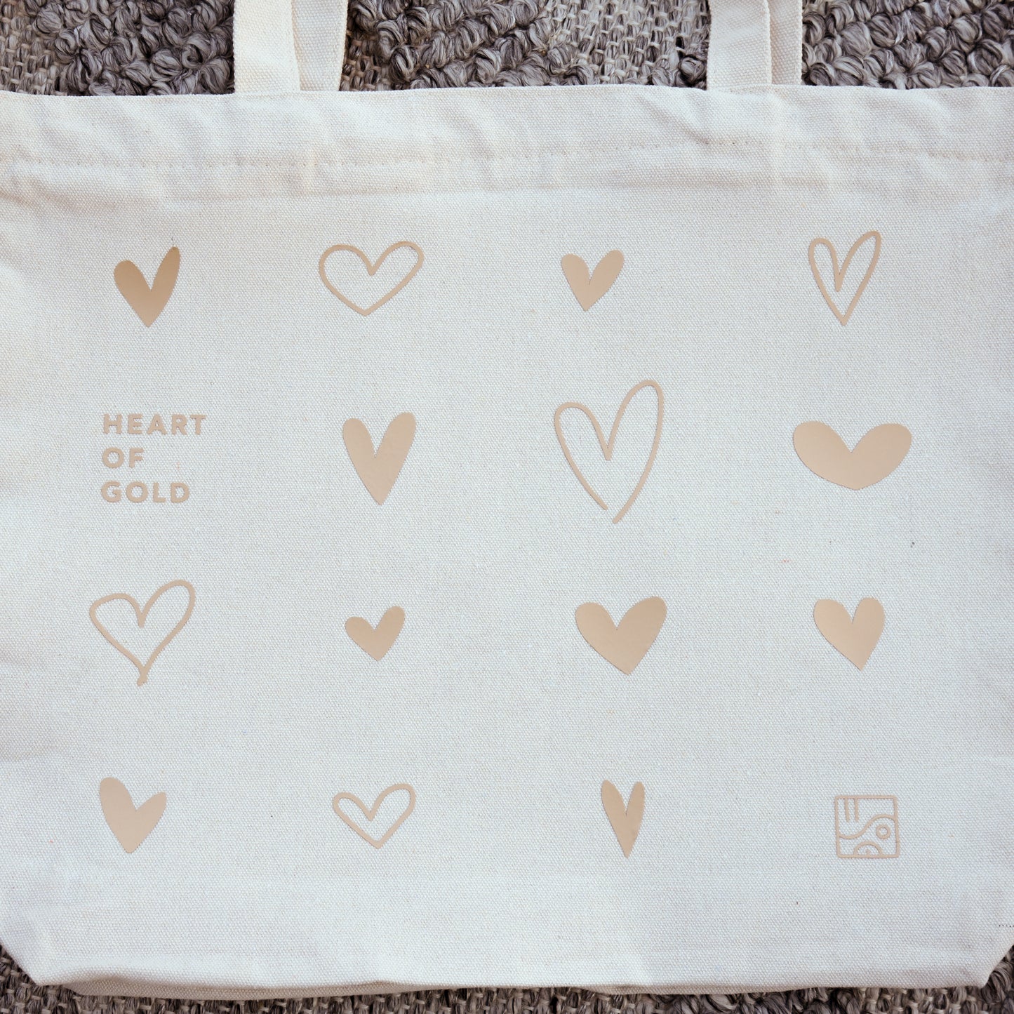 Heart of Gold Tote Bag