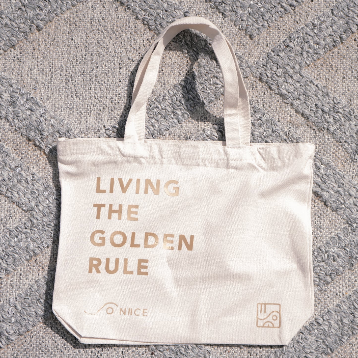 Living the Golden Rule Tote Bag