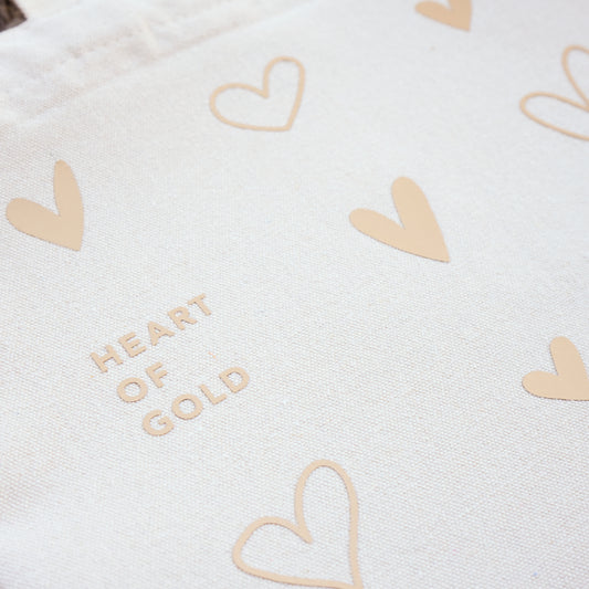 Heart of Gold Tote Bag