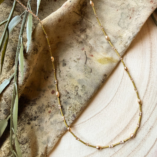 Olive Branch Necklace