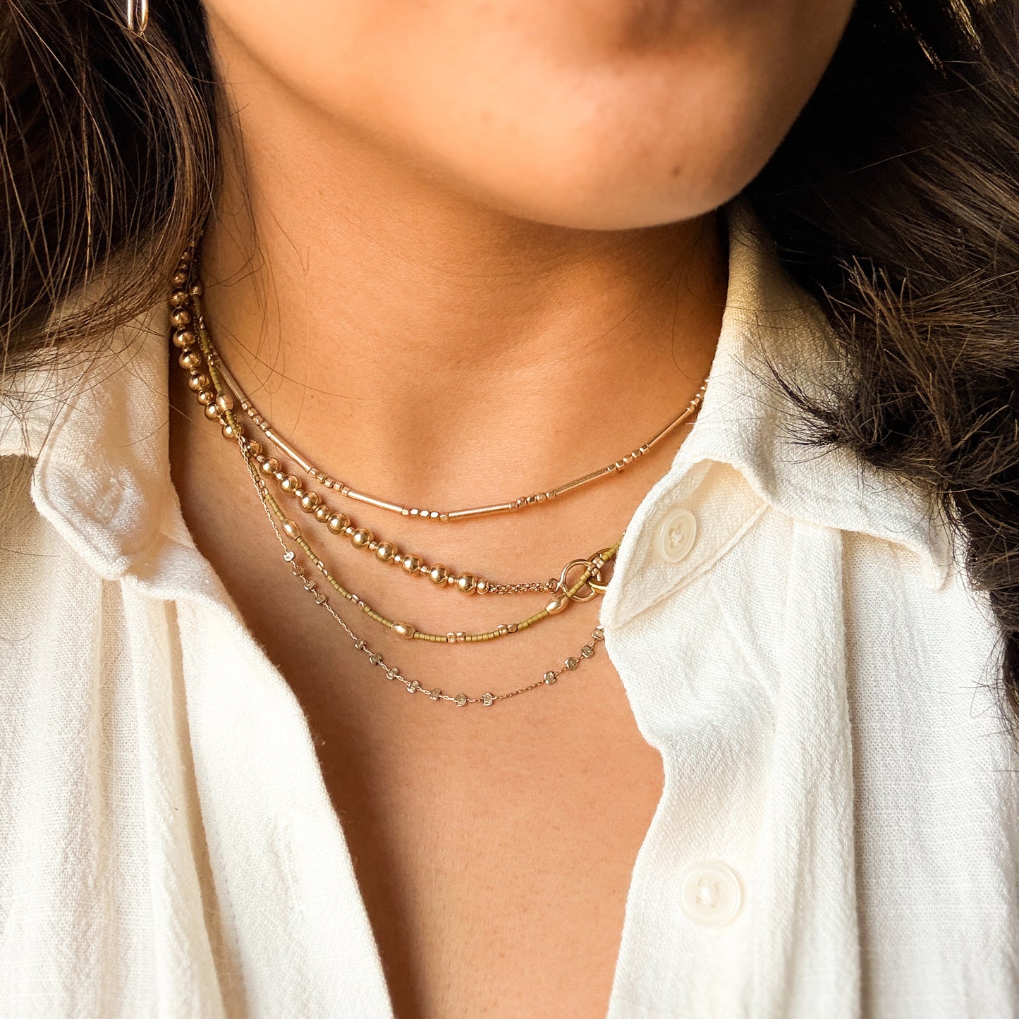 Olive Branch Necklace