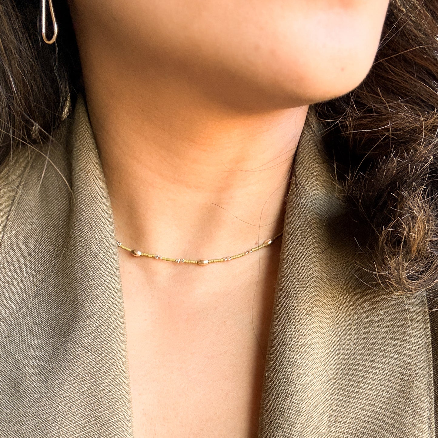 Olive Branch Necklace